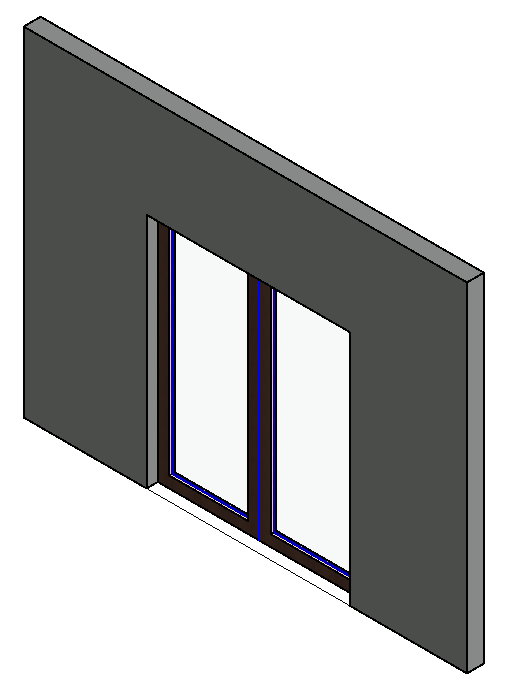 Double Door Glass