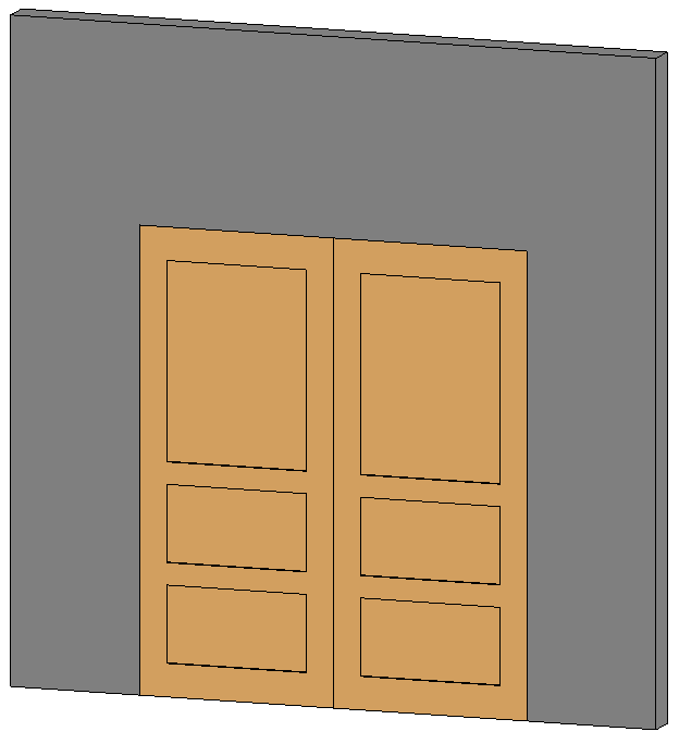 Double Door Panel
