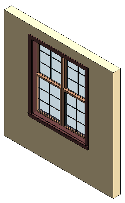 Double Hung - Double with optional mullions 7243