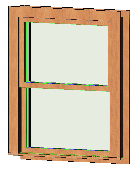 Double Hung with Trim
