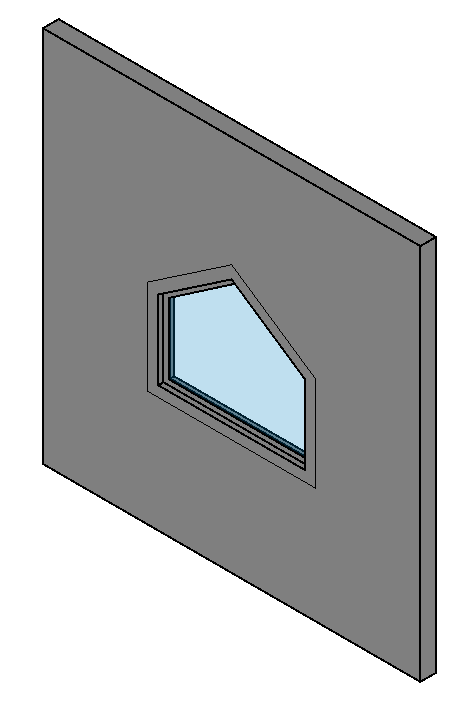 Fixed Trapozoidal Window 4309