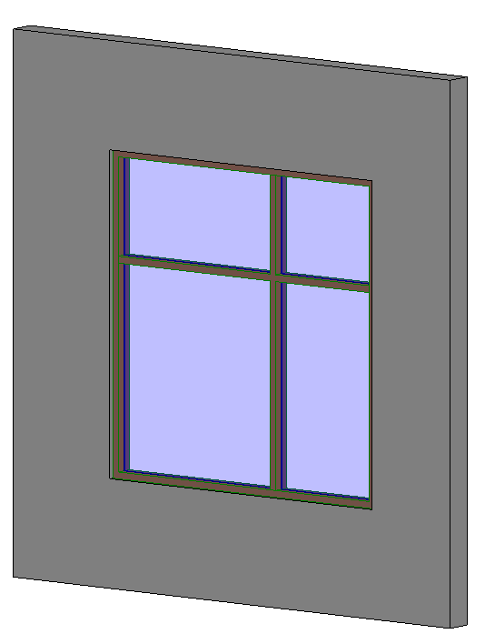 Fixed with adjustable panes 1786