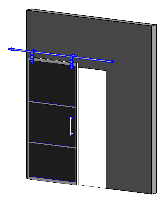 Foaporte Smkoded Glass Sliding Doors-Adjustable 10159