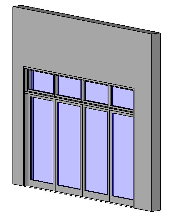 Folding Door with Awning Highlights specify No 2817