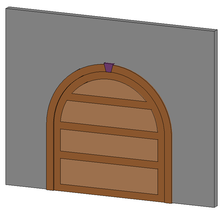 Garage Door Arched 3325