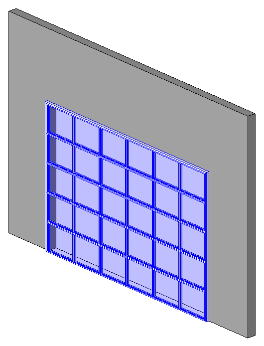 Glass Panel Garage Door 3466