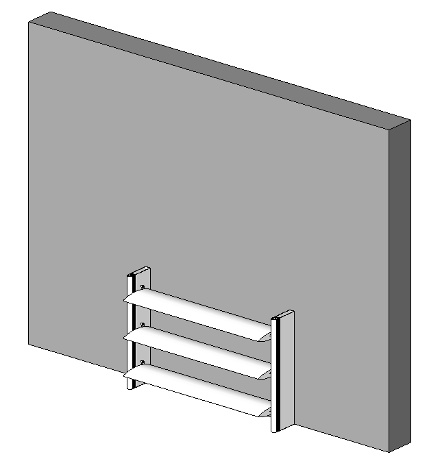 Hollow Metal Frame Double Door With Lite 3826
