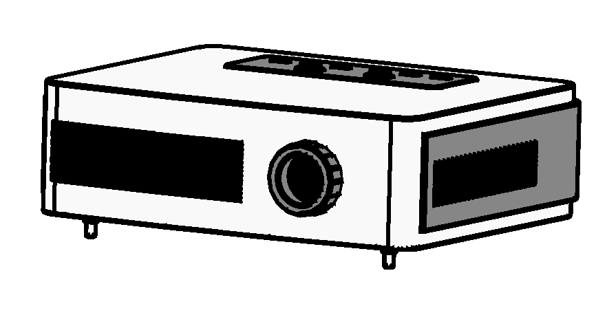 Home cinema video projector 3631