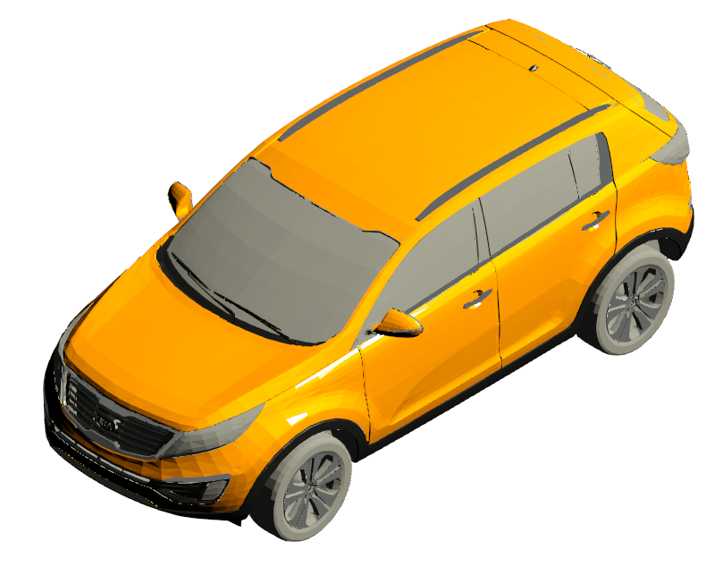 KIA Sportage - Car Automobile Vehicle SUV