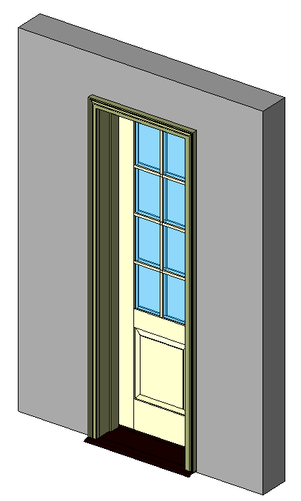 Kolbe Ultra Series Inswing Entrance Door 1-Wide 1-Panel Handicap Sill Units 6546