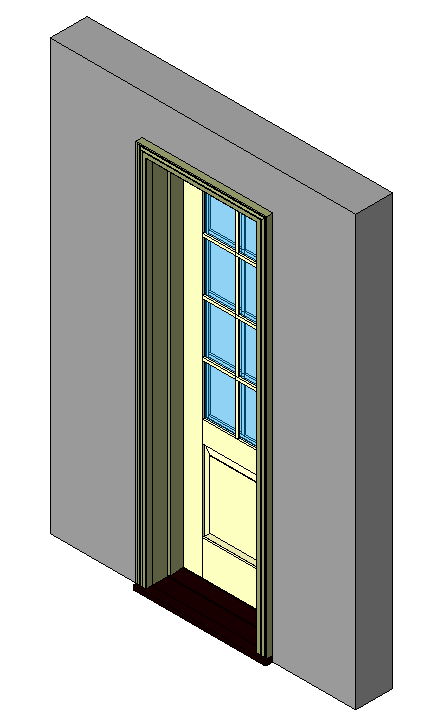 Kolbe Ultra Series Inswing Entrance Door 1-Wide 1-Panel Standard Sill Units 6548