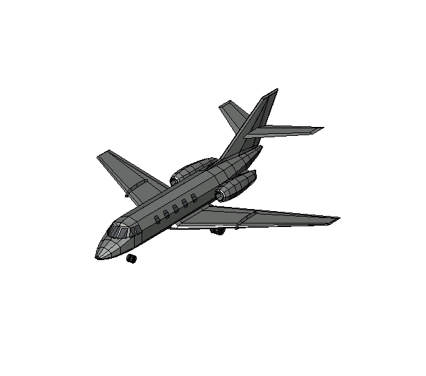 Twin-Engine Propeller Aircraft