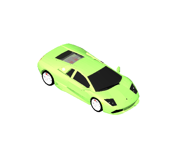 Green Blaze Car