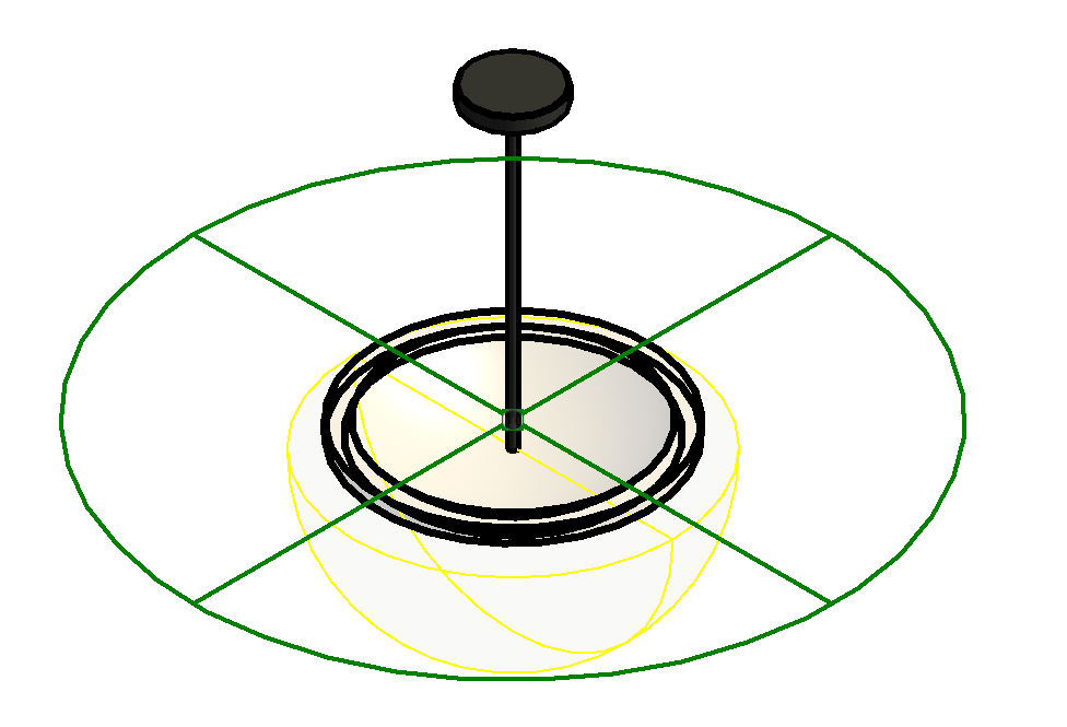 M Pendant Light - Semicircle