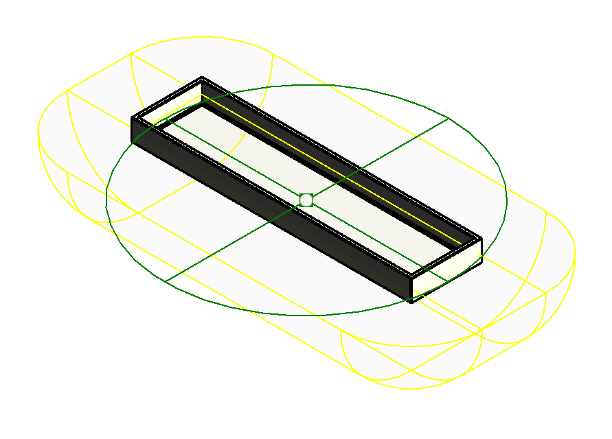 M Ceiling Light - Linear Box