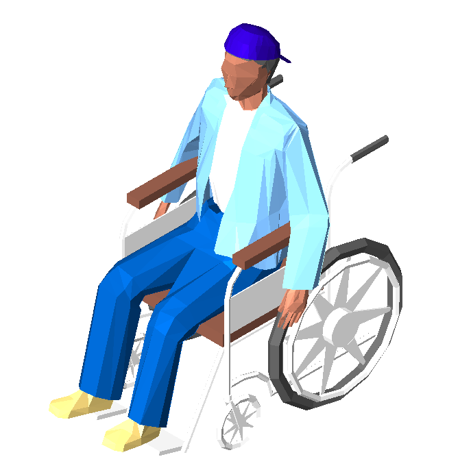 Man in Wheel Chair