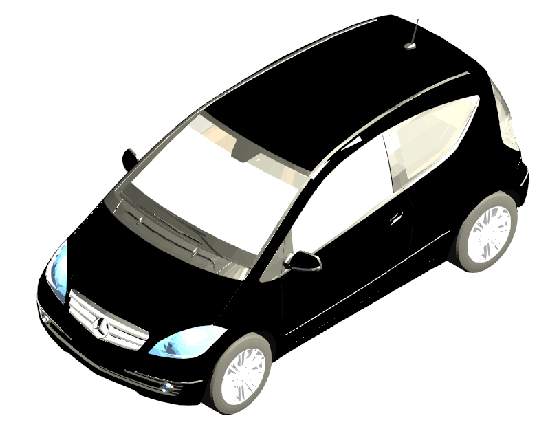 Mercedes A200 Coupe - Car Automobile Vehicle