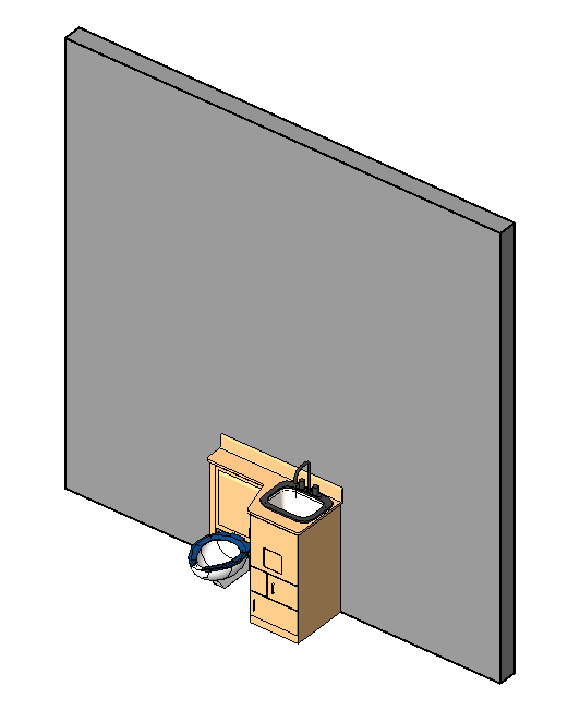 Modular Bedside Lavatory Unit