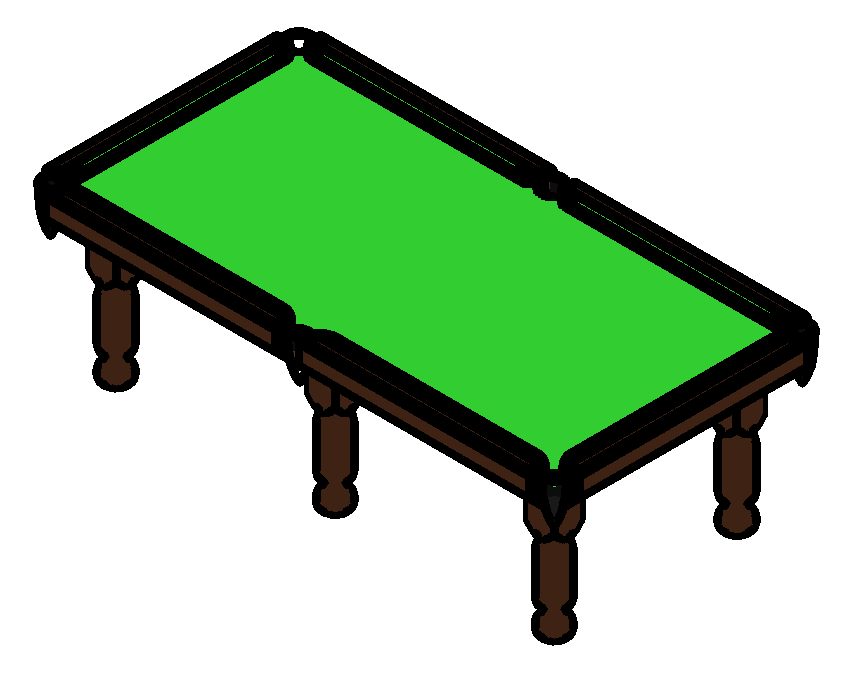 Pool Table - parametric 2304