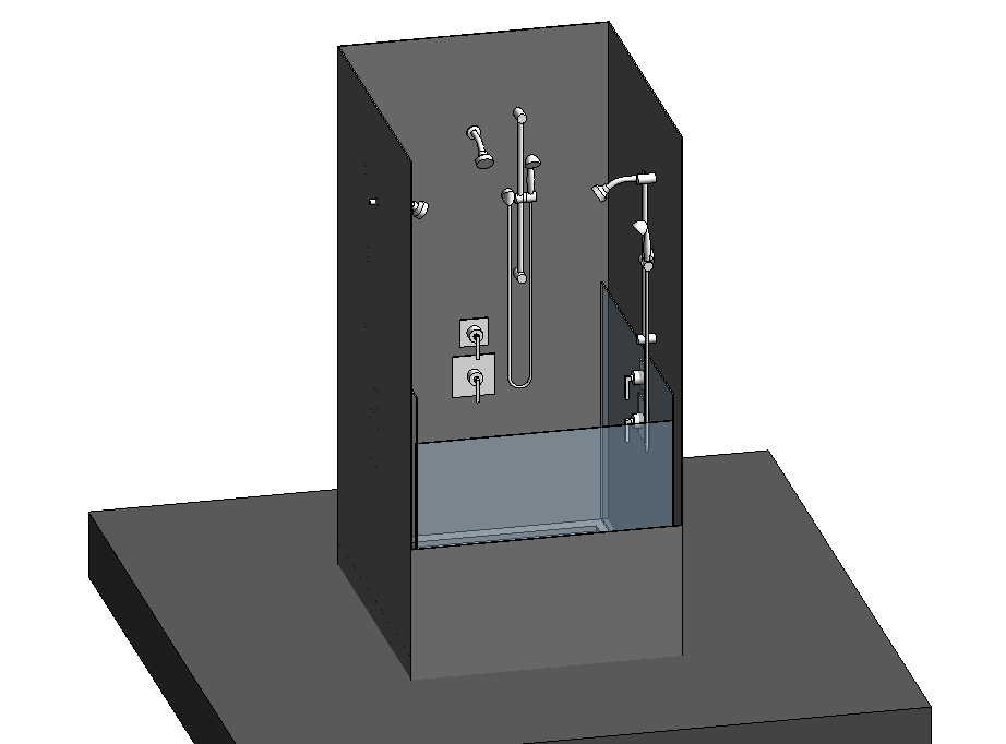 Shower stall - parametric