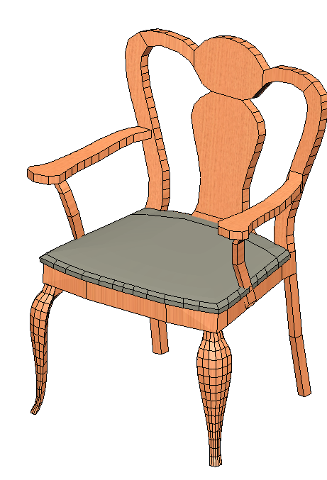 wooden chair 1034x745mm