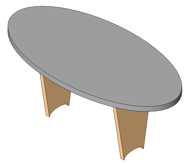 Table - Ellipse