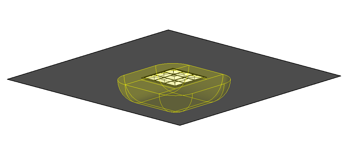 Troffer - Parabolic Square