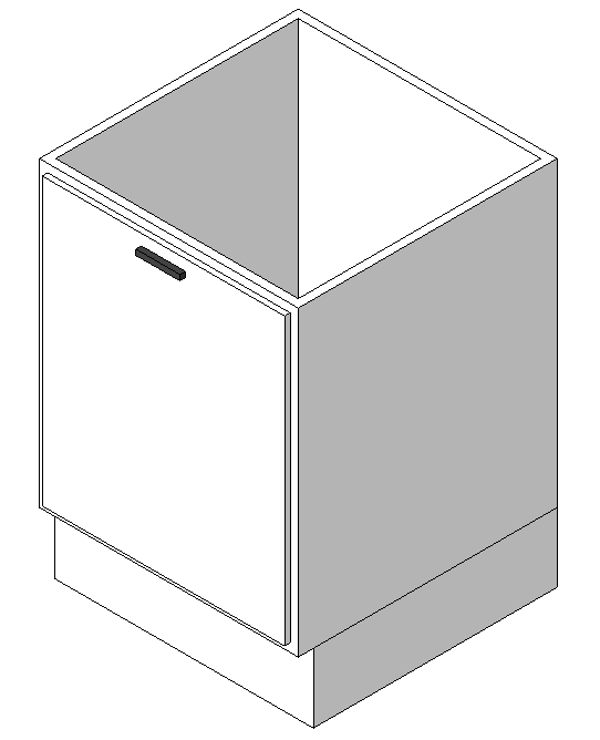 Vanity Cabinet - Single Drawer