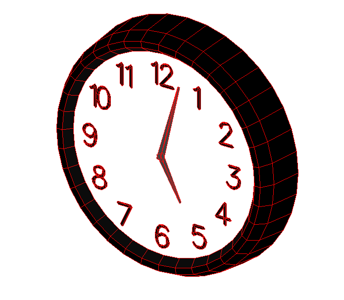 Wall Clock 574