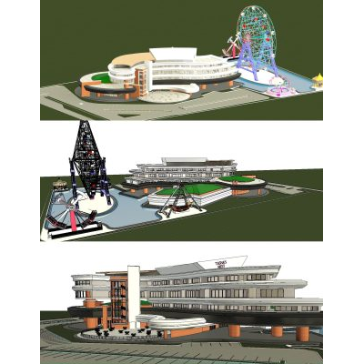 Resort Hotel and Amusement Park Complex