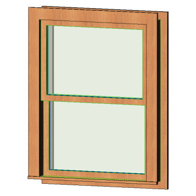 Double Hung with Trim