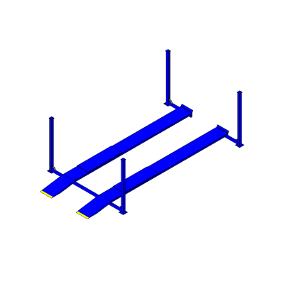 Four-Post Vehicle Lift