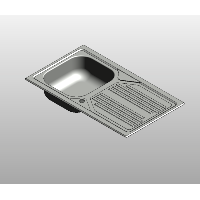 Elegant Kitchen Sink with Draining Board