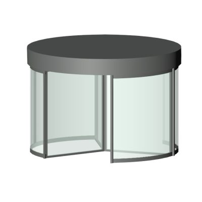 Revolving Door – Circular Glazed Entrance