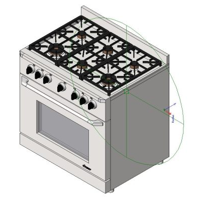 Dacor Epicure Kitchen Oven & Stovetop