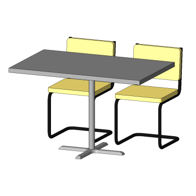Table Dining w chairs 6929