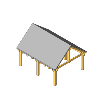 Timber Framed Shelter