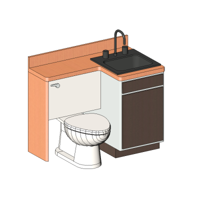 Compact Toilet and Sink Combo