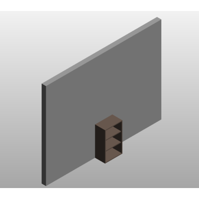Modern Recessed Cabinet