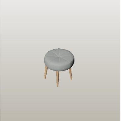 Round Padded Stool