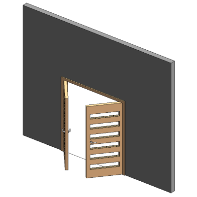 Double doors w 6 glass sections