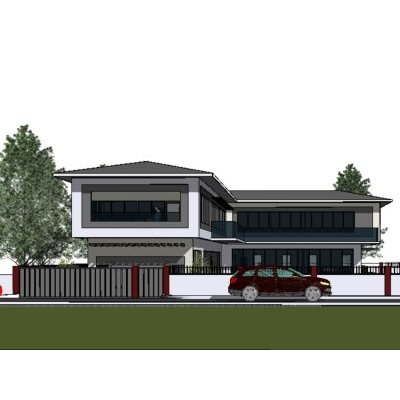 A five bedroom duplex with full baths for all rooms