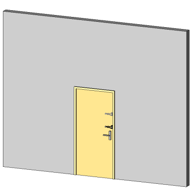 door double side swing with different angles