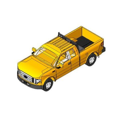 Yellow F150 Pickup Design