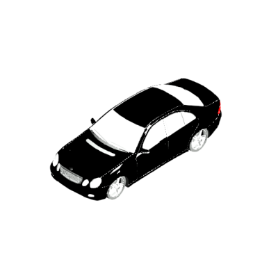 Black Luxury Sedan