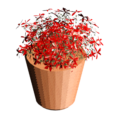 Indoor potted plant