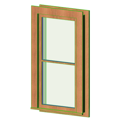 Casement-1x2 with Trim