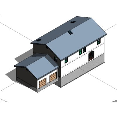 Full house revit project incl. furn.