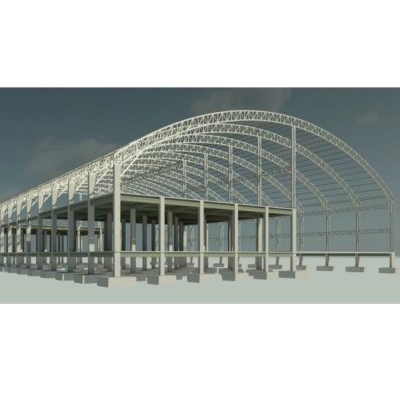Arc Truss Warehouse Design