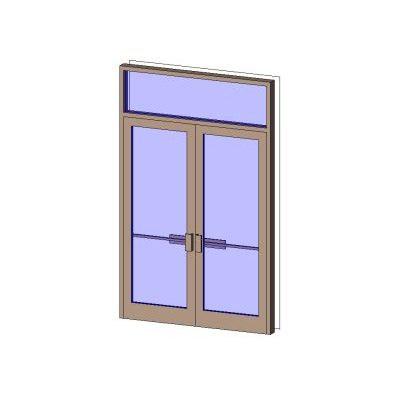 Floor Hatch 6154 10 Double Aluminum Door with Transom